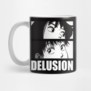 Heavenly Delusion or Tengoku Daimakyou Anime and Manga Characters Kiruko x Maru in Aesthetic Design - Black Mug